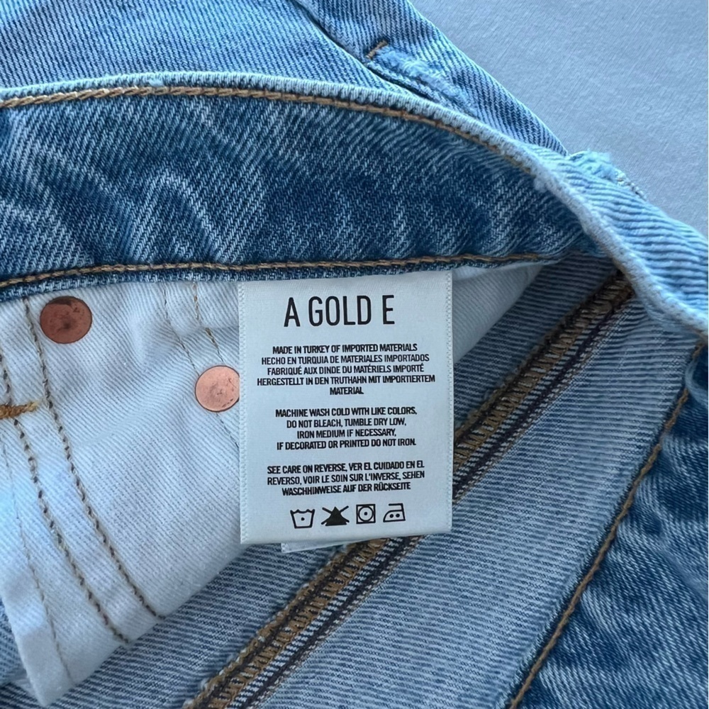 Agolde Parker Vintage Cut Off Shorts in Swapmeet - Picture 15 of 16